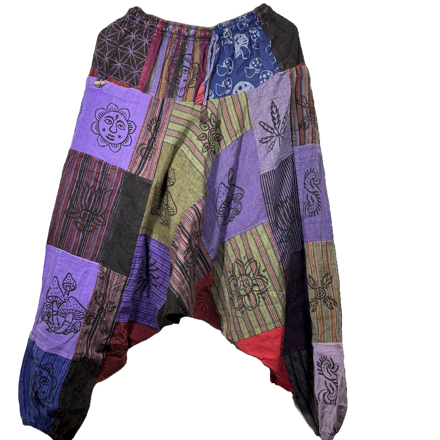 Handmade Patchwork Harem Pants